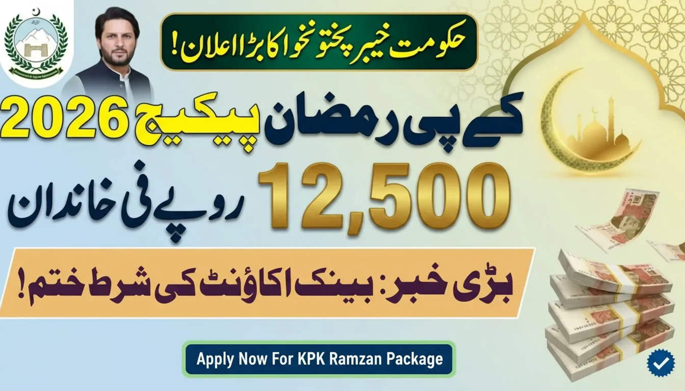 KPK Ramzan Package Registration 2026
