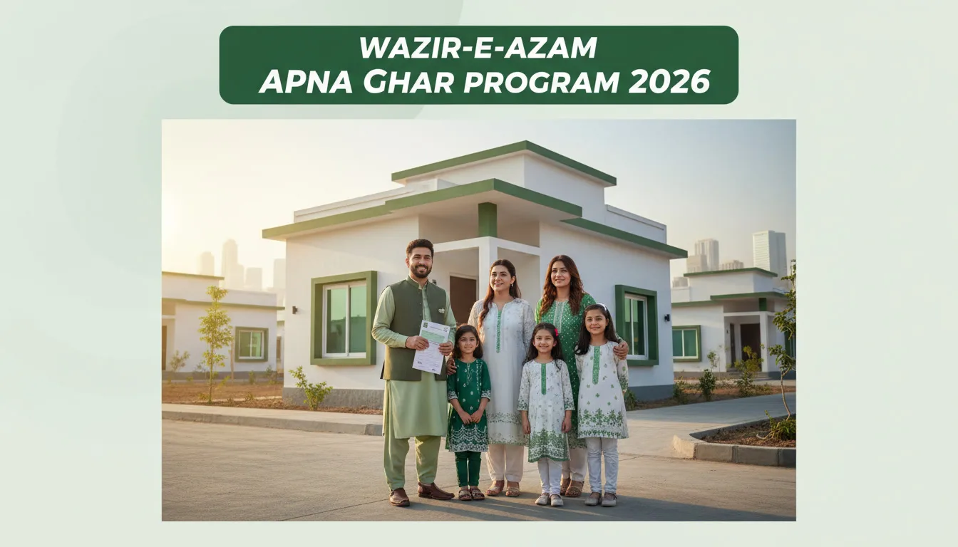 Wazir-e-Azam Apna Ghar Program 2026