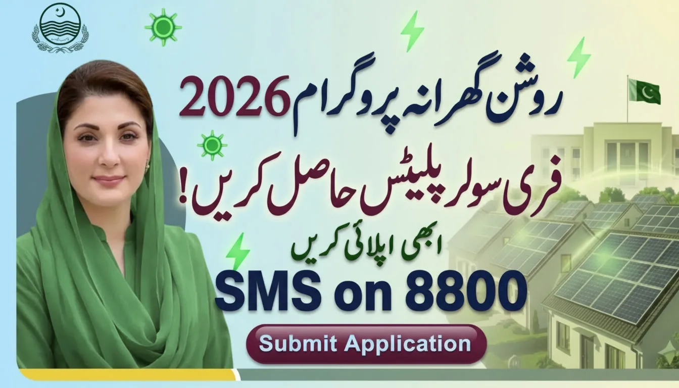Punjab Roshan Gharana Solar Scheme 2026 – Complete Guide